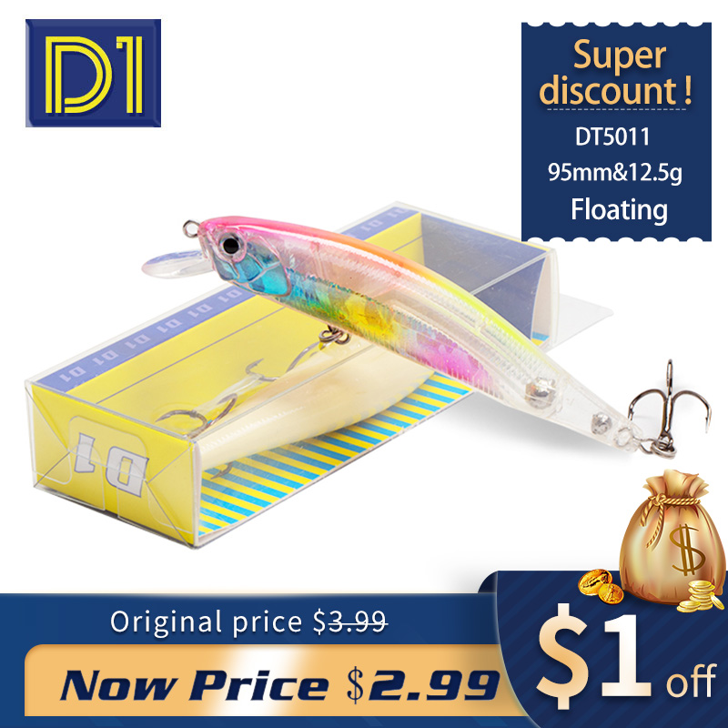 Fishing Lure Jerkbait - Leurre flottant D1 pour la pêche