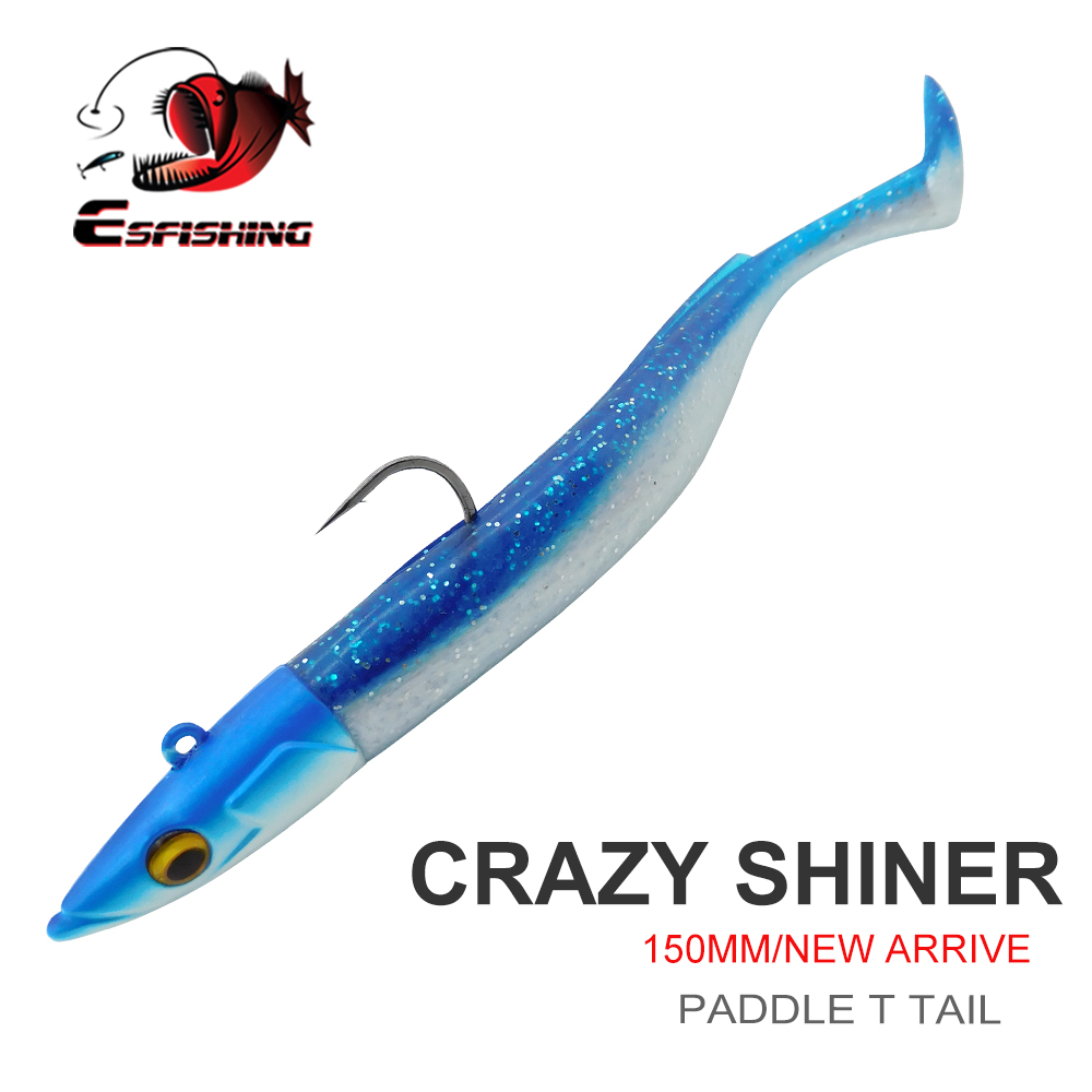 Fishing Lure Soft Plastic - ESFISHING Leurre de pêche souple, Leurre