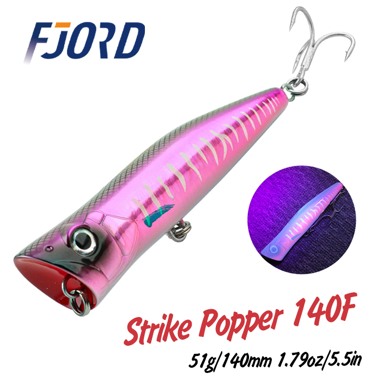 FJORD 140mm 51g Popper leurre  - Fishing Lure Popper avis et prix