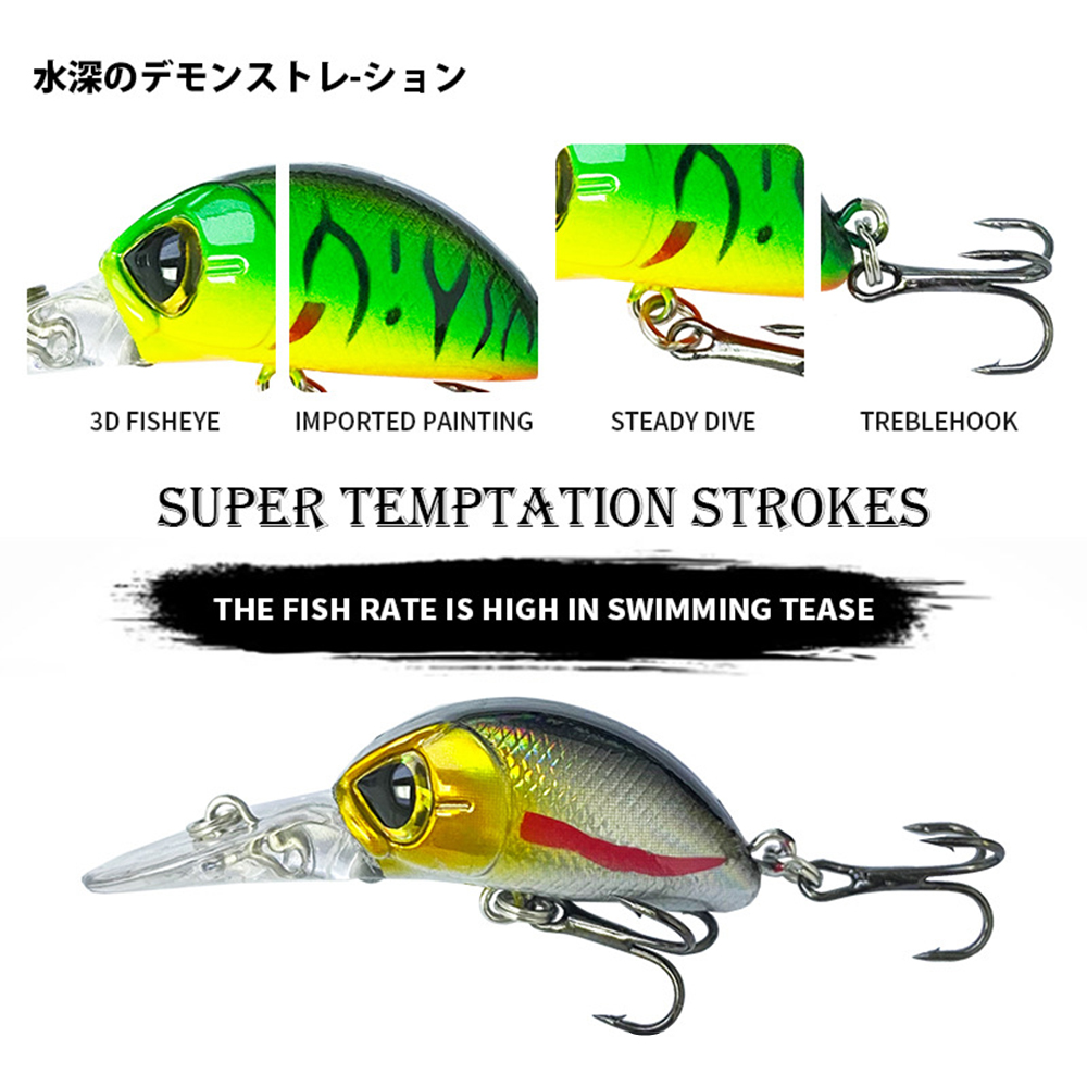 3.2 cm 4.4g leurres de pêche c - Fishing Lure Jerkbait avis et prix